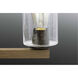 Barnes Mill 4 Light 32 inch Antique Bronze Bath Vanity Wall Light